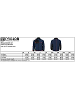 ProJob 2422 Softshelljacket Pracovní softshellová bunda 64.2422 grey