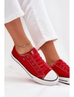 Dámské Nízké Tenisky Big Star DD274A234 Červené