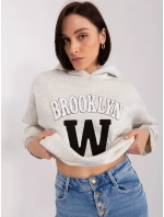 Mikina EM BL 656 3.99P světle šedá