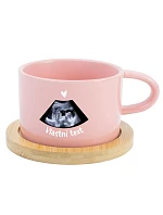 Personalizovaný keramický hrníček "MAKRONKA" s ultrazvukem