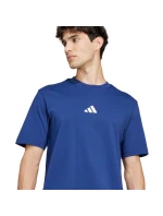 Pánské tričko adidas Essentials Small Logo Single Jersey modré JF1093 pánské