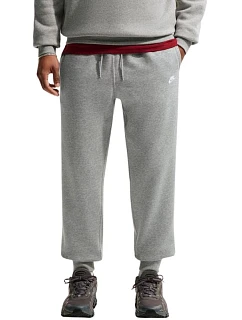 Pánské kalhoty Nike Club BB Jogger, šedé, FN3787 063, 2XL