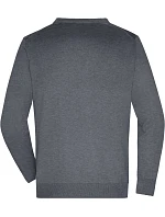 Daiber JN 661 Pánský pletený cardigan s výstřihem do V 02.0661 grey heather Daiber JN 661 Pánský pletený cardigan s výstřihem do V 02.0661 grey heather