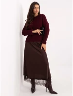 Jumper MI SW WK32601.19 bordó