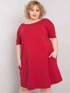 Šaty RV SK 6639.02X kaštanová