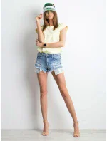 Tričko RV TS 4833.24P jasně žlutá Tričko RV TS 4833.24P jasně žlutá