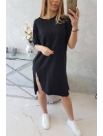 Oversize černé šaty