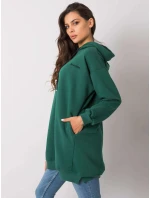 Dámská mikina RV BL 7097.26 Tmavě zelená - FPrice Dámská mikina RV BL 7097.26 Tmavě zelená - FPrice