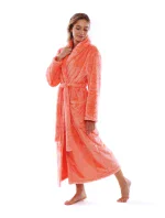 Dámský župan LIlly extra 2120 lososová - Vestis Dámský župan LIlly extra 2120 lososová - Vestis