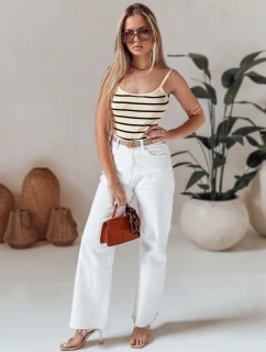 Pruhované body STRIP BACK beige FashionStreet RY2899