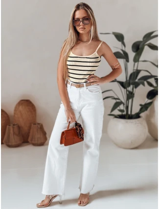 Pruhované body STRIP BACK beige FashionStreet RY2899