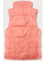 Oboustranná dámská vesta v lososové barvě (2383) Oboustranná dámská vesta v lososové barvě (2383)