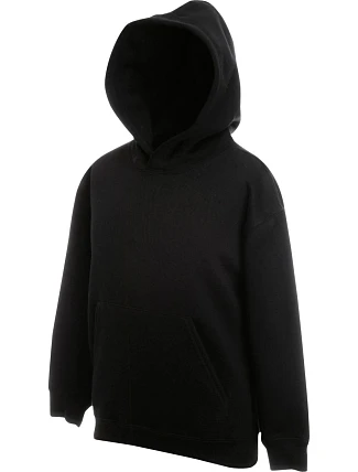 Fruit of the Loom Classic Kids Hooded Sweat Dětská mikina s kapucí 16.2043 black Fruit of the Loom Classic Kids Hooded Sweat Dětská mikina s kapucí 16.2043 black