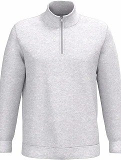 Kariban K 478 Mikina s 1/4 zipem 20.K478 ash heather