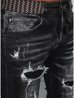 Pánské džínové kalhoty šedé FashionStreet UX3942