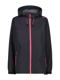 CMP dámská bunda Fix Hood bunda do deště černá (39X6636-01UE)