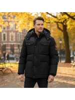 Geografické Norsko pánská bunda BAREDA DB BLACK MEN 096 BLACK (WY3882H/GN-NOIR)