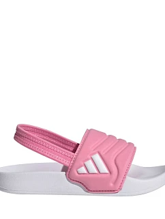 Dětské žabky adidas Adilette Estrap 2.0 C pink HQ9201