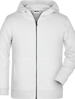 Daiber 8026K Dětská mikina s kapucí 02.826K white