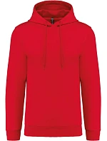 Kariban K 4037 Mikina s kapucí "Made in Portugal" 20.4037 red