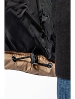 Kariban K 6163 Prošívaná bunda s kapucí 20.6163 wet sand/black Kariban K 6163 Prošívaná bunda s kapucí 20.6163 wet sand/black