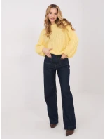 Jumper MI SW 1215.97 světle žlutý Jumper MI SW 1215.97 světle žlutý