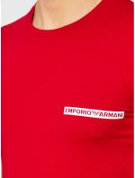 Pánské tričko 111035 1P727 06574 červená - Emporio Armani Pánské tričko 111035 1P727 06574 červená - Emporio Armani