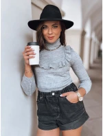 Dámský svetr NOAH světle šedý FashionStreet MY1410