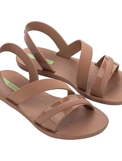 Ipanema boty dámské sandály Vibrant Sandal Fem fashionable comfortable brown rubber dámské