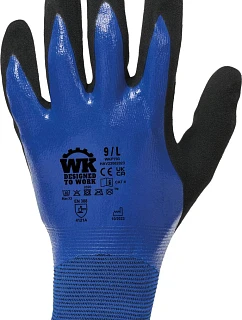 WK WKP 703 Pracovní rukavice chránící před vlhkostí 20.703W royal blue