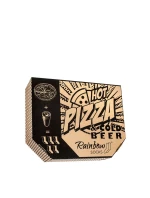 Sada Rainbow Socks Pizza & Beer 5 párů