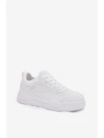 Dámské Tenisky Na Platformě Big Star SS274590 HI-POLY SYSTEM Bílé