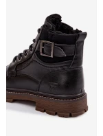 Pánské zimní boty Wrangler 20253035.11A tmavě hnědé