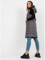 Dámská vesta RV KZ 008.00P tmavě šedá Dámská vesta RV KZ 008.00P tmavě šedá