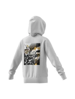 Adidas Junior Real Madrid Marvel Avengers mikina s kapucí JY5854