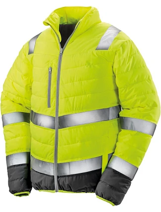 Result R 325M Pánská bezpečnostní bunda 30.325M fluorescent yellow/grey