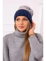 Dámská čepice Feba K330 navy blue