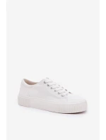 Textilní Dámské Tenisky Big Star RR274405 Bílé