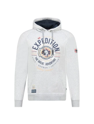 Mikina Geographical Norway Galdemar DB 100 M WZ3019H/GN-Blended Grey pánské