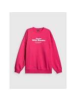 Dámská oversize mikina bez kapuce 4F 4FRSS26TSWSF2993-53S dámské