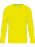 Kariban ProAct PA 443 Sportovní tričko s dlouhým rukávem 20.P443 fluorescent yellow