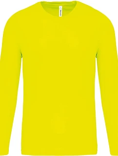 Kariban ProAct PA 443 Sportovní tričko s dlouhým rukávem 20.P443 fluorescent yellow