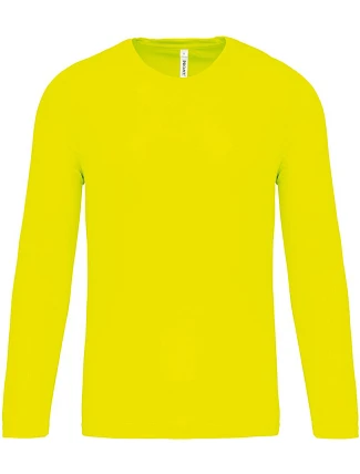 Kariban ProAct PA 443 Sportovní tričko s dlouhým rukávem 20.P443 fluorescent yellow