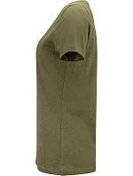 James Harvest Walcott T-Shirt Women Dámské tričko "Two-Tone" 62.4009 moss green