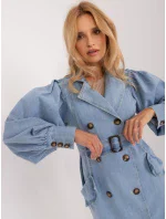 NM PL TR295 kabát.22 světle modrá