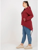 Mikina RV BL 8266.34P kaštanová