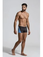 Plavky Jason2 M-108 černá/světle modrá - Marko