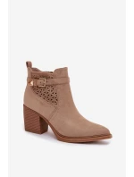 Boty na podpatku  model 224703 Step in style