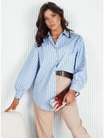 MARTIE dámská modrobílá košile FashionStreet DY0372 MARTIE dámská modrobílá košile FashionStreet DY0372