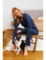 Dámské pyžamo 7304 blue - Doctornap